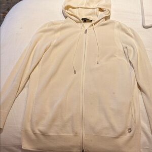 Loro Piana Cream Knit Sweater